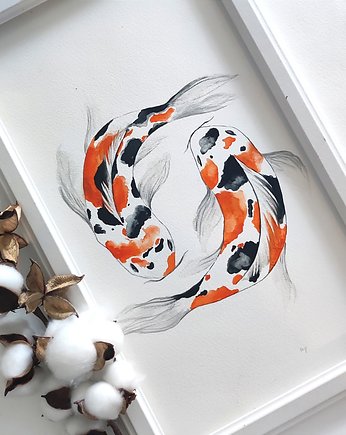 Akwarela ryby, Wiktoria Borys Art