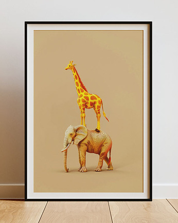 Plakat - zoo buddies, Harry Monkey