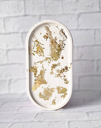 Podkładka pod kubek white gold, nejmi art