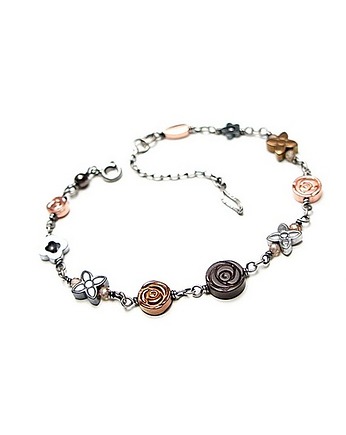 Colours mix vol. 8 /hematite rose gold/ - bransoletka, Katia i krokodyl