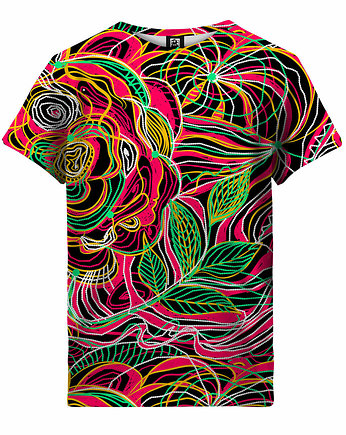 T-shirt Boy DR.CROW Drawn Flowers, DrCrow