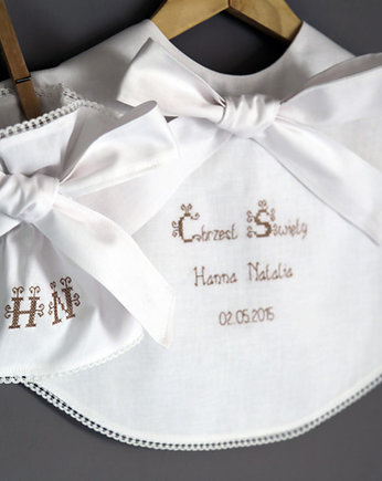 Szatka do chrztu + okapnik na świecę, mimimali