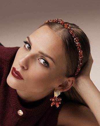 Opaska Amber Echo Stardust, Republika jewelry