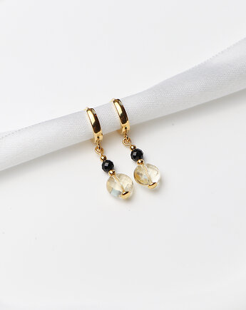 Kolczyki pozłacane - Ochrona i Dobrobyt, Bring Biżuteria