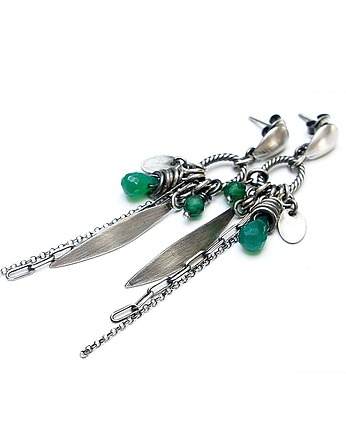 Kolczyki srebrne Zielone kły vol. 3 , Katia i krokodyl