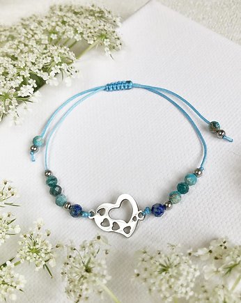 Bransoletka Blue Heart, Gleeme Jewellery
