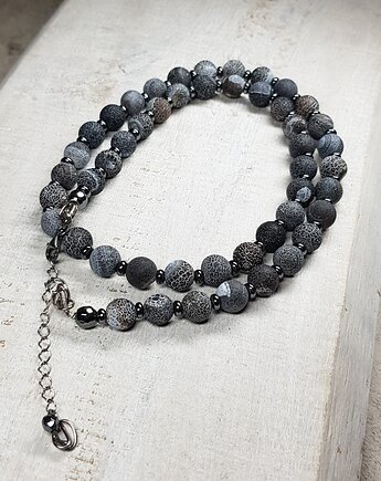 Korale z agatem dragon kors32, JanArt