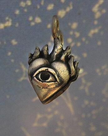 Zawieszka ze srebra Płonące Serce, Antilica