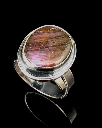 Pierścionek zorza labradorytu, Pracownia Neores