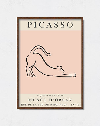Plakat Pablo Picasso - Inspiracja, Pas De LArt