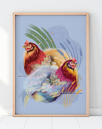 Plakat Kurki, Kasia Masala