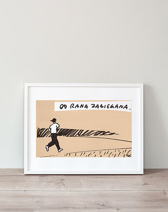 Plakat Od rana zabiegana, Edyta Draus