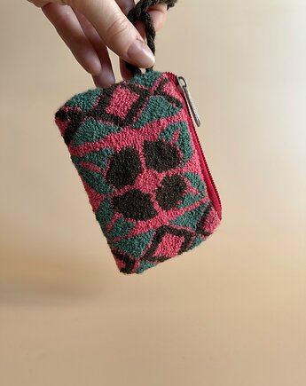 Portfelik/ portmonetka punch needle, mezkla studio