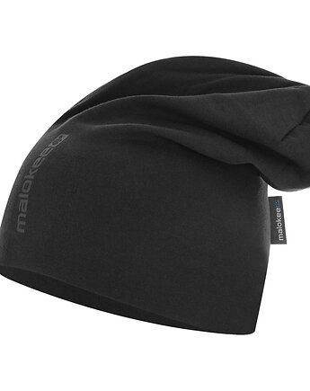 Czapka bawełniana czarna, Malokee