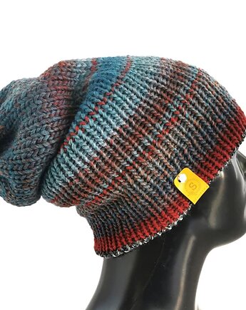 REVERSE dwustronna czapka, sploteka