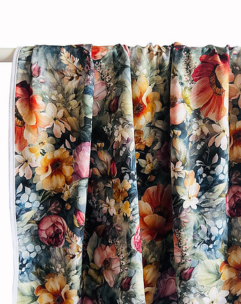 Bambusowy ręcznik do włosów Flowers 80x100, Nandi