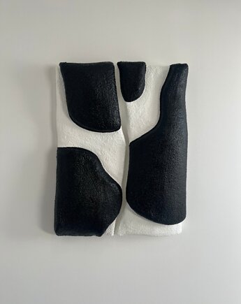 Rivero - rzeźba ścienna, obraz strukturalny 3D, Maison Arte