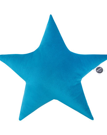 Poduszka gwiazda turkusowa morska Velvet, Nukko Design