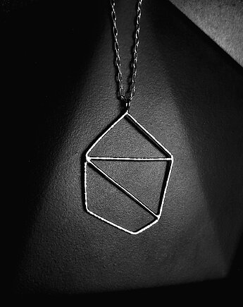 Naszyjnik Ruchomy Arc z łańcuszkiem, ZIĘBA