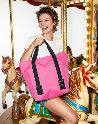 Torba na ramie fuksja , Oskar Perek