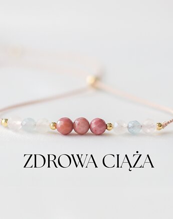 Bransoletka Zdrowa Ciąża, Prezent dla Przyszłej Mamy, Vinci Woman