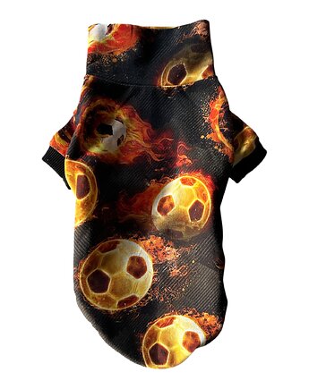 Bluza dla jamnika z golfem rozmiar XS Piłki, Psia szafa