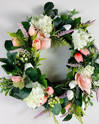 Wianek dekoracyjny z kwiatów, Agrafka