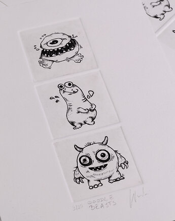 Miedzioryt - Doodle Beasts #1, AbleSnail