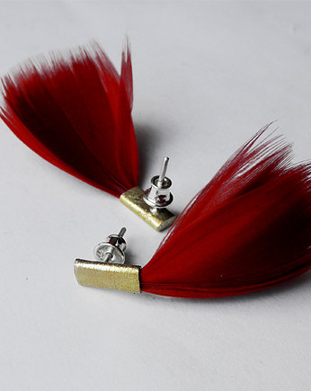 PIÓRKO kolczyki, Katarzyna Kaminska ART