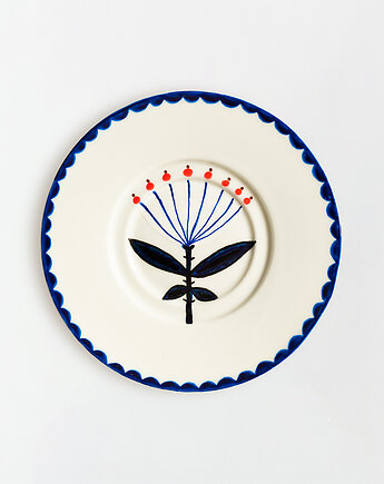 Talerz na ścianę - kwiatek, EMPE artstudio