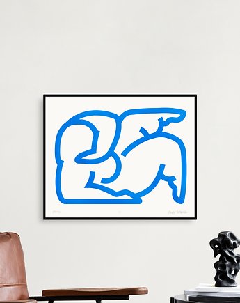 Plakat Sitodruk HER, Oneironauta
