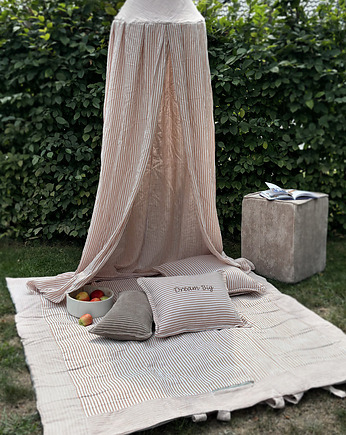 Beige - koc piknikowy xxl, Muzpony