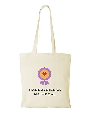 Torba bawełniana "Nauczycielka na medal", Fotobloki and decor