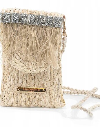 Torebka naturalna etui na telefon Simó Sastre, Olivka Warsaw