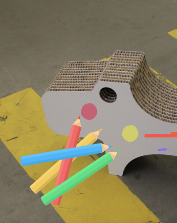 Doggy twardy tekton dla starszych MALUCHÓW, LABORATORYART