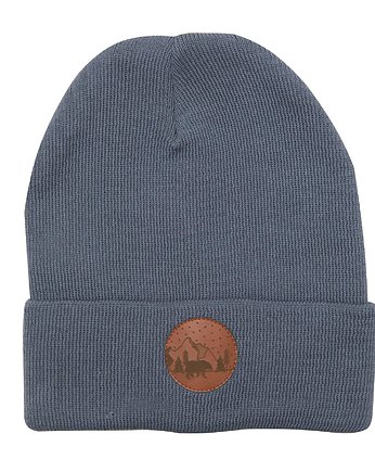 Czapka beanie szara, KABAK