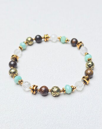 Bransoletka na Gumce z Nutą Mięty, ILEA