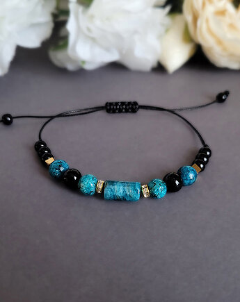 ENERGIA i motywacja- bransoletka z apatytem, Seylla pracownia