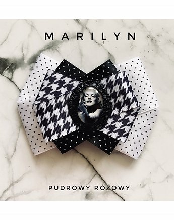 Kolekcja Brosz z Marilyn Monroe NOWOŚĆ Ikona Stylu, Pudrowy Różowy