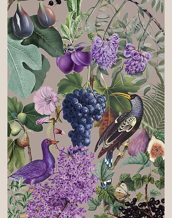 Plakat - Purple Dream, hint of time collage studio