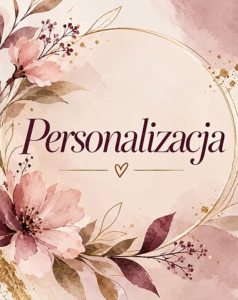 Personalizacja - dopłata do klipsy, Chodelska Art Studio