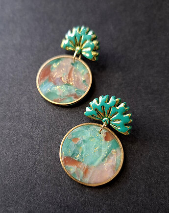 Kolczyki słoneczne ogrody no11, Motywator Eweliny