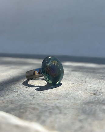 Pierścionek z wymiennym oczkiem, funkyandchic