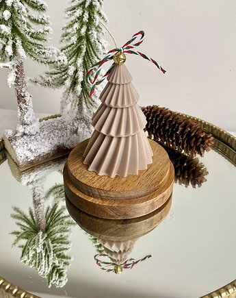 Świeca ekologiczna sojowa dekoracyjna "Christmas Tree " 88x64mm, Coccola JEWELLERY