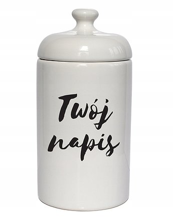 Personalizowany pojemnik z twoim napisem, Sowia Aleja
