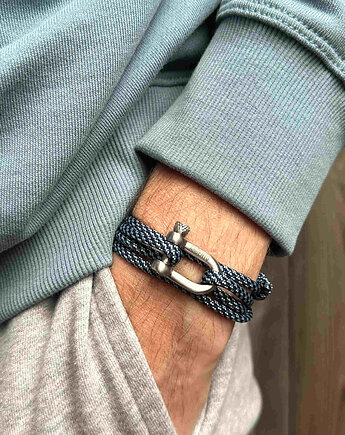 Męska bransoletka z szeklą ArgentoMen, Argento akcesoria