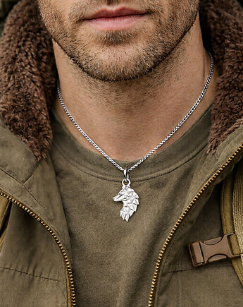 WILK naszyjnik męski- srebro, ISSI Jewelry