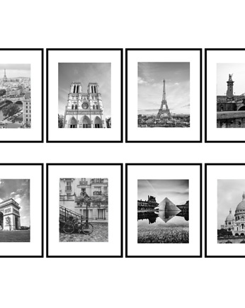 PLAKATY czarno białe fotografie galeria Paryż, black dot studio