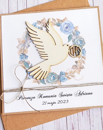 Kartka, PERSONALIZACJA : I Komunia Święta