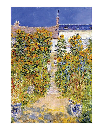 Kartka Premium - Claude Monet "Ogród artysty w V, Galeria LueLue